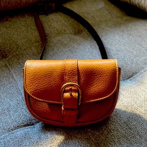 Leather waist pouch